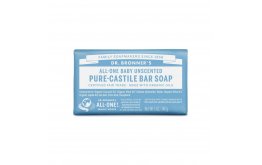 Pure Castile Bar Soap Unscented (140gr)