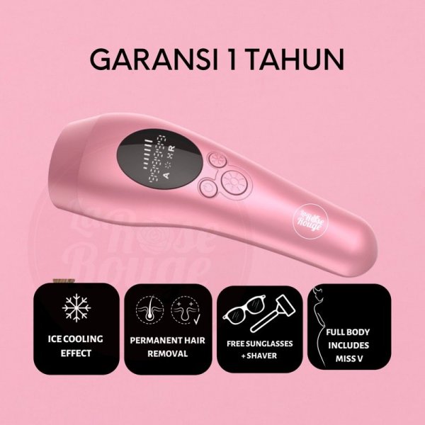 IPL Pink Cold - Hair Removal Laser Portable (IPL Dingin)